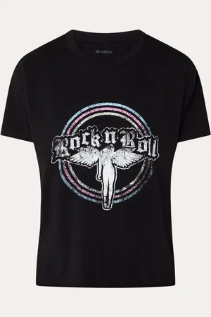 Zadig & Voltaire Tommer T-shirt met print en strass