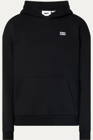 Obey New Visions hoodie met logo- en backprint