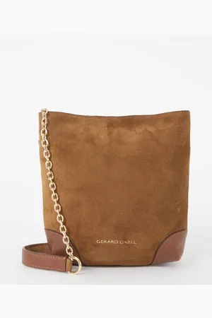 Gerard Darel Mini Charlotte crossbodytas van suède