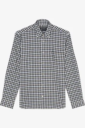 Marc O’ Polo Regular fit overhemd met ruitprint