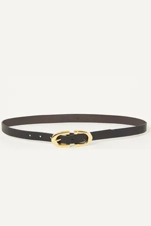 Reiss Bailey riem van leer