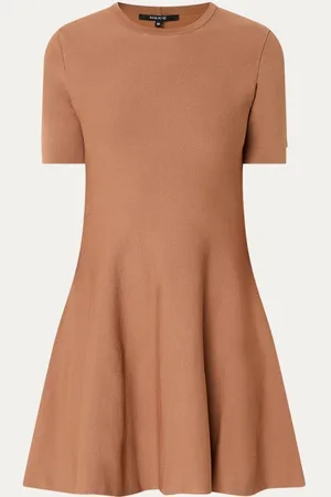 NIKKIE. Ventura mini jurk met stretch