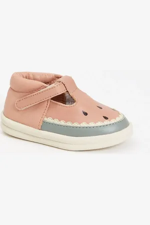 Donsje Joeka Watermelon babyschoentje van nubuck