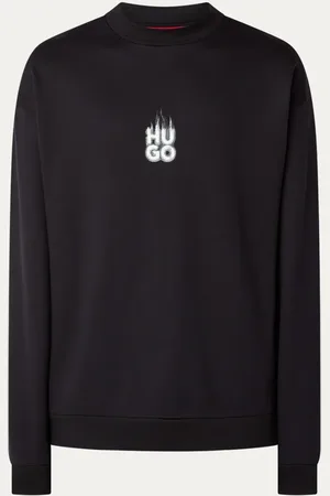 HUGO BOSS Durungu sweater met logo- en backprint