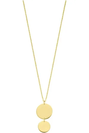 Diamond Point Geelgouden collier Marigold