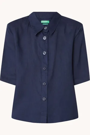 Benetton Blouse van linnen