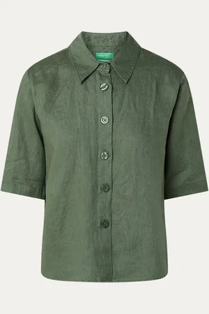 Benetton Blouse van linnen