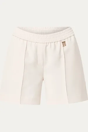 Fifth House Gwenn high waist straight fit korte broek met steekzakken