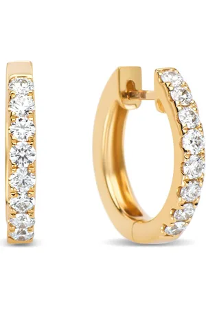 Diamond Point Geelgouden oorsieraden, 0-50 ct diamant, Hearts & Arrows