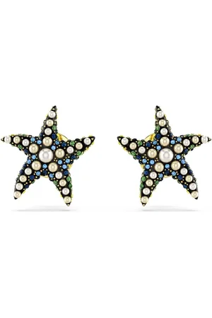 Swarovski Idyllia oorstekers verguld