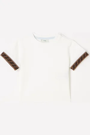 Fendi T-shirt met logoband