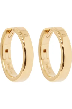 Missoma Classic Flat Small oorringen verguld