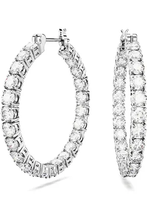 Swarovski Matrix oorringen met kristal