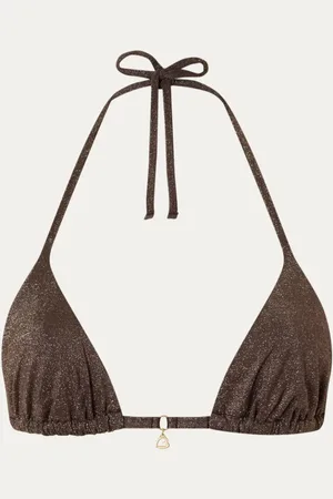 Banana Moon Rico triangel bikinitop met lurex