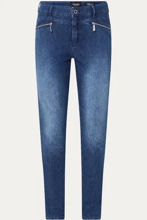 Rosner Audrey high waist skinny jeans met donkere wassing
