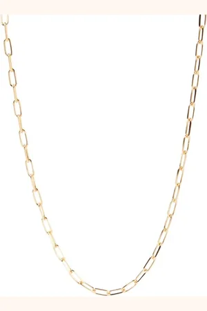 Missoma Paperclip ketting verguld