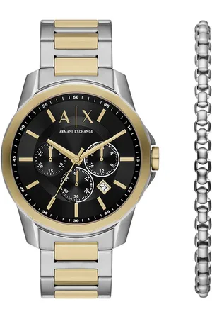 Armani Exchange Horloge en schakelarmband giftset AX7148SET
