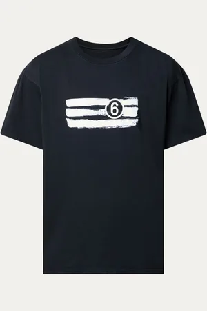 MM6 T-shirt met logoprint