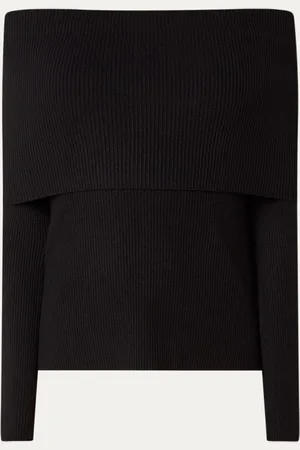 Bruuns Bazaar AnemoneBBTonna fijngebreide off shoulder trui