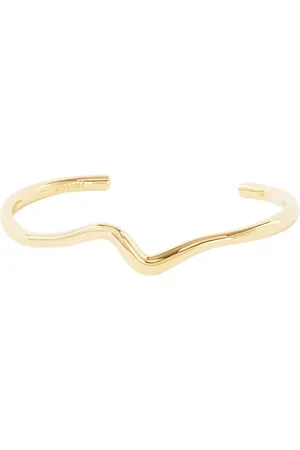 Missoma Molton Wave bangle verguld