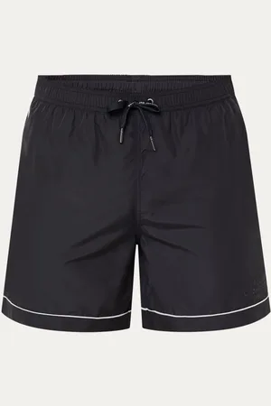 Emporio Armani Zwemshorts met trekkoord en steekzakken