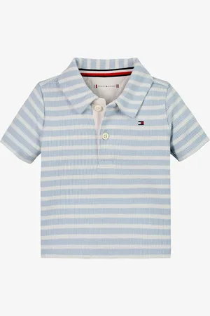Tommy Hilfiger Regular fit polo met streepprint