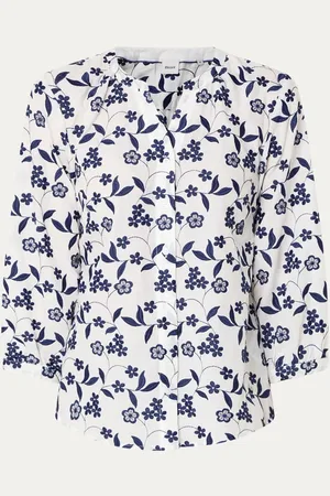 Brax Velia blouse met bloemborduring