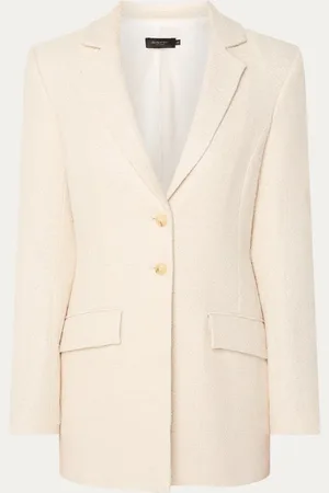 Claudia Sträter Longline blazer met klepzakken