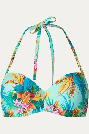 Marlies Dekkers Hula Haka voorgevormde balconette bikinitop met bloemenprint