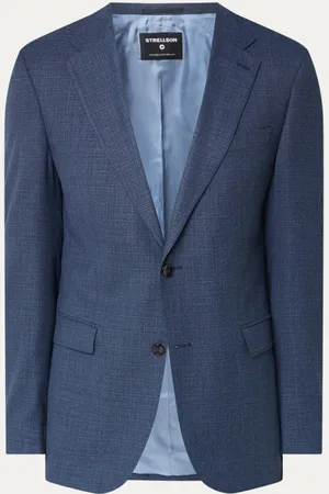 Strellson Alzer regular fit colbert met borst- en klepzakken