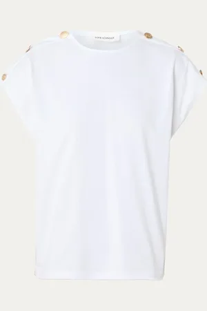 Sofie Schnoor Baysw T-shirt met sierknopen