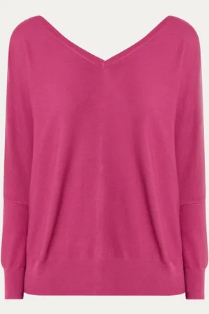 Bash Elsy fijngebreide pullover met rugdecolleté