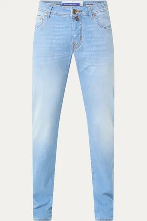 Jacob Cohen Nick slim fit jeans met lichte wassing