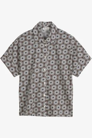 Marc O’ Polo Blouse van biologisch katoen met print