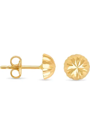 Diamond Point Geelgouden oorsieraden Timeless Treasures