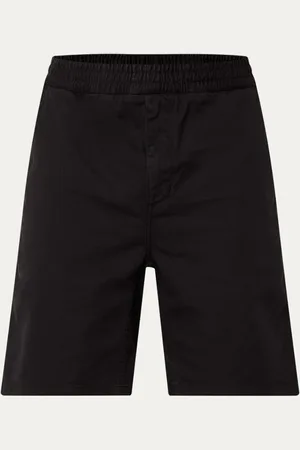 Carhartt Flint straight fit korte broek met steekzakken en logo