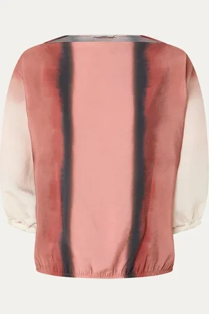 Summum Woman Top met boothals en print