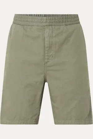 Carhartt Flint straight fit korte broek met steekzakken en logo