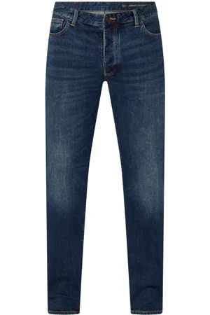 Emporio Armani Straight leg jeans met steekzakken