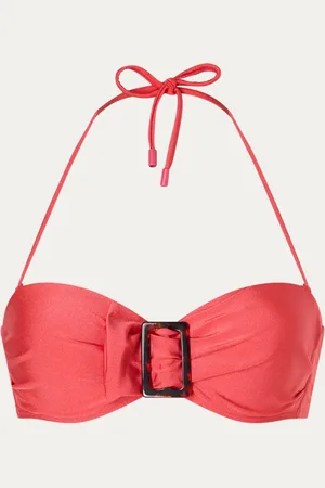 Beachlife Voorgevormde bandeau bikinitop met afneembare bandjes