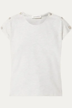 Sofie Schnoor Bay T-shirt met sierknopen