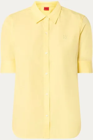 HUGO BOSS Sarepla blouse met logoborduring