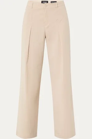 Rosner Mara high waist wide fit pantalon met steekzakken