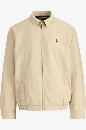 Ralph Lauren Bi-Swing jack met logo en steekzakken