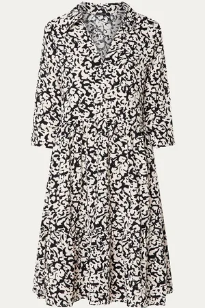 Opus Walari midi tuniekjurk met print