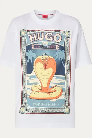HUGO BOSS Dicobri T-shirt met logoprint