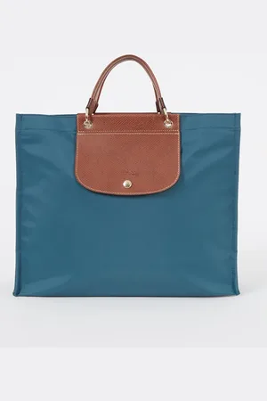Longchamp Cabas shopper L met leren details