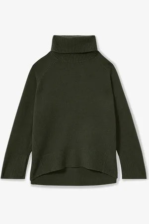 Reiss Eliza fijngebreide coltrui in kasjmierblend