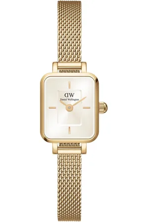 Daniel Wellington Quadro Mini Evergold horloge DW00100656