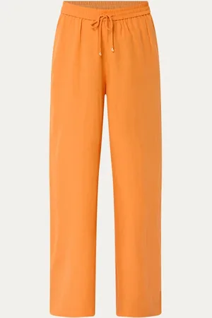 Fabienne Chapot Brent high waist loose fit pantalon in lyocellblend met steekzakken